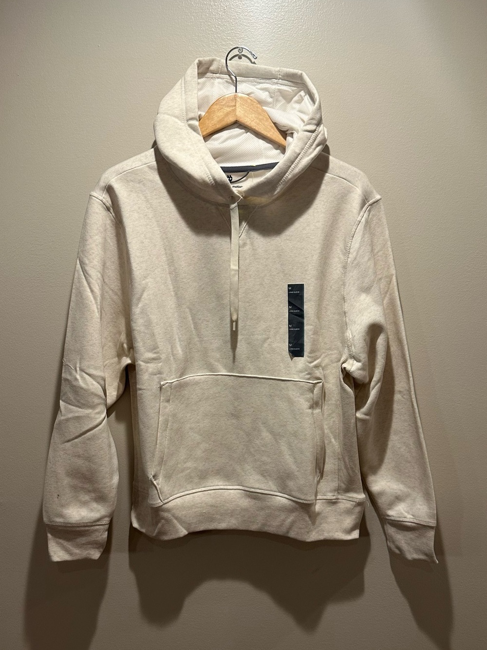 all in motion Men's Cream Crewneck Hoodie